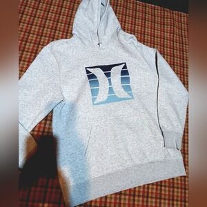 Mens Large Grey Hurley Hoodie